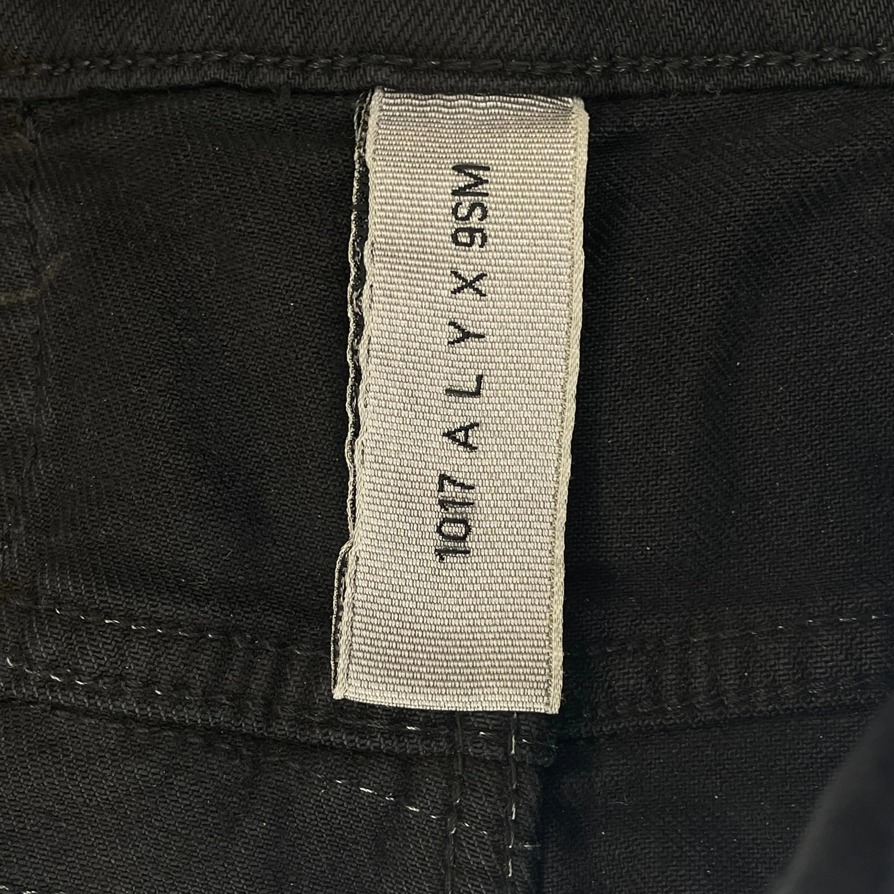 1017 ALYX 9SM(ALYX)/Blackmeans/Straight Pants/32/Cotton/BLK/