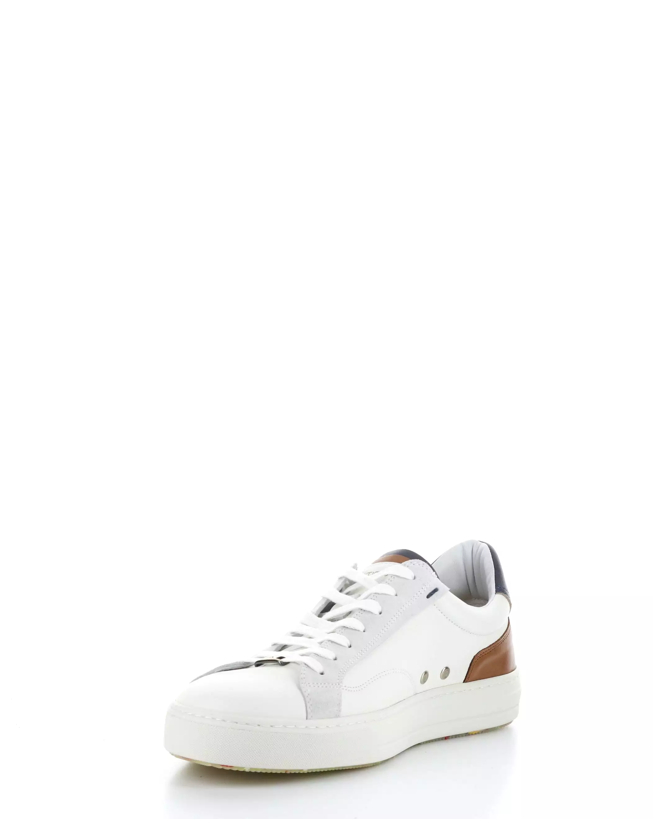 11218 OFF WHITE/COGNAC Lace-up Shoes