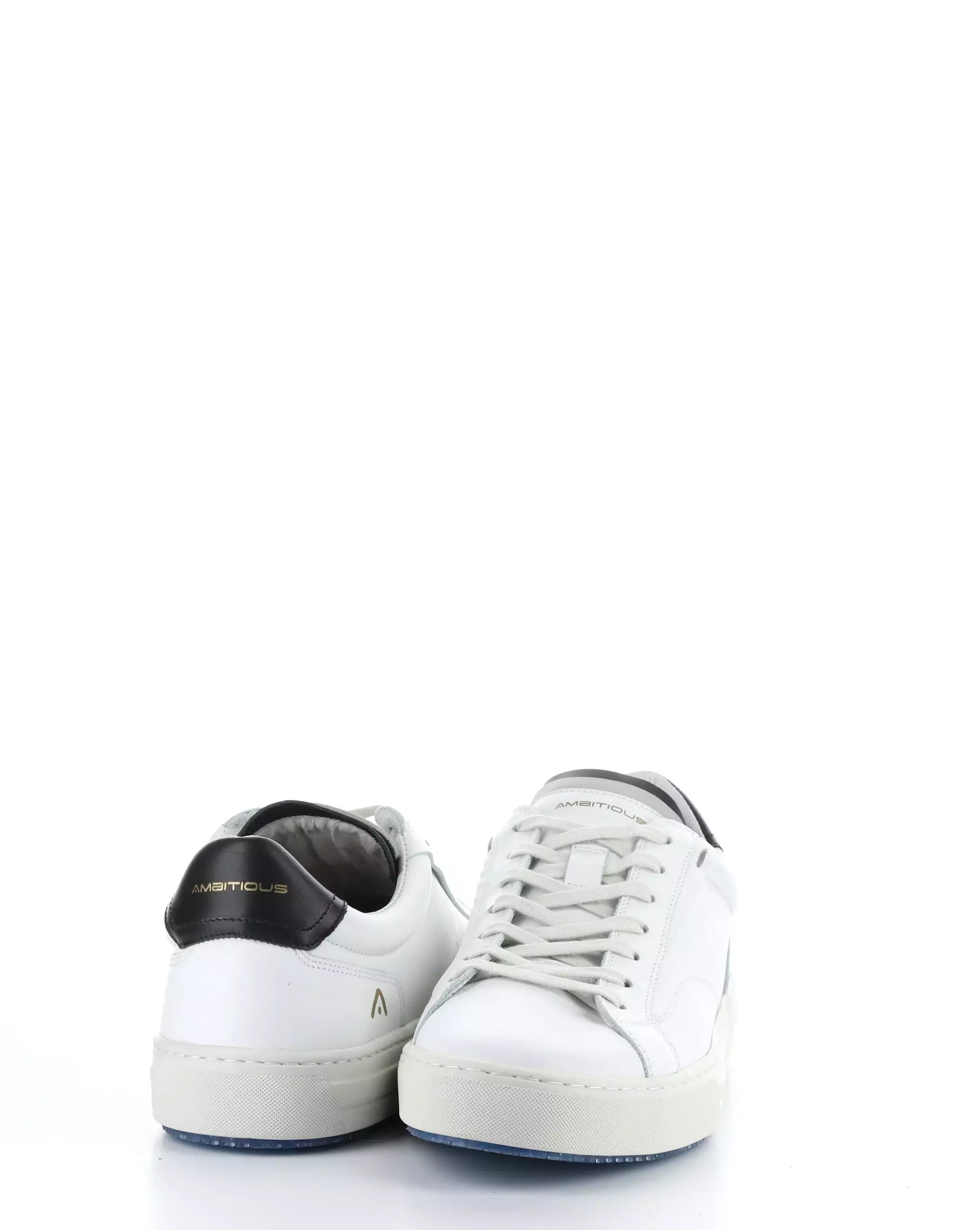 11218 WHITE/BLACK Lace-up Shoes