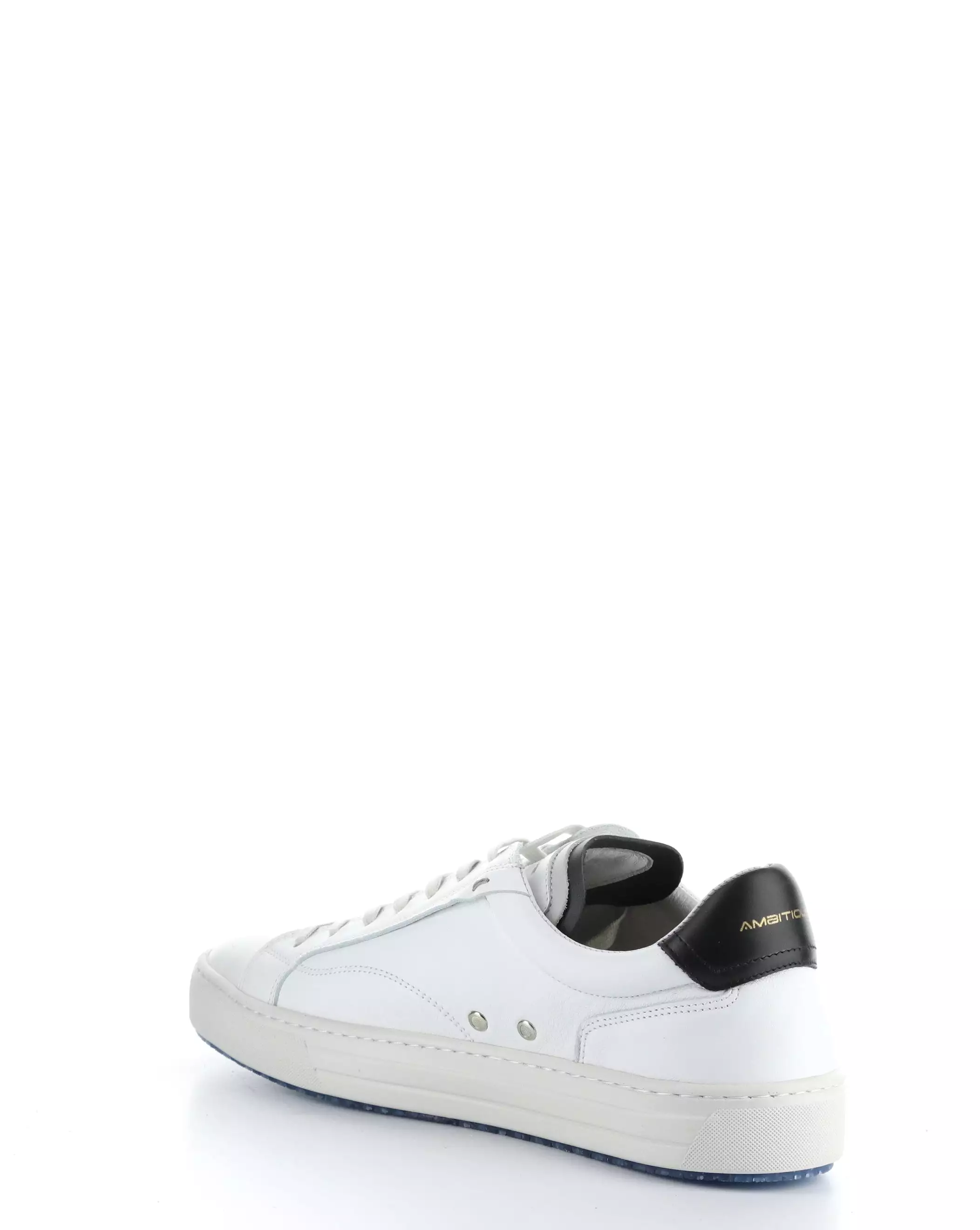 11218 WHITE/BLACK Lace-up Shoes