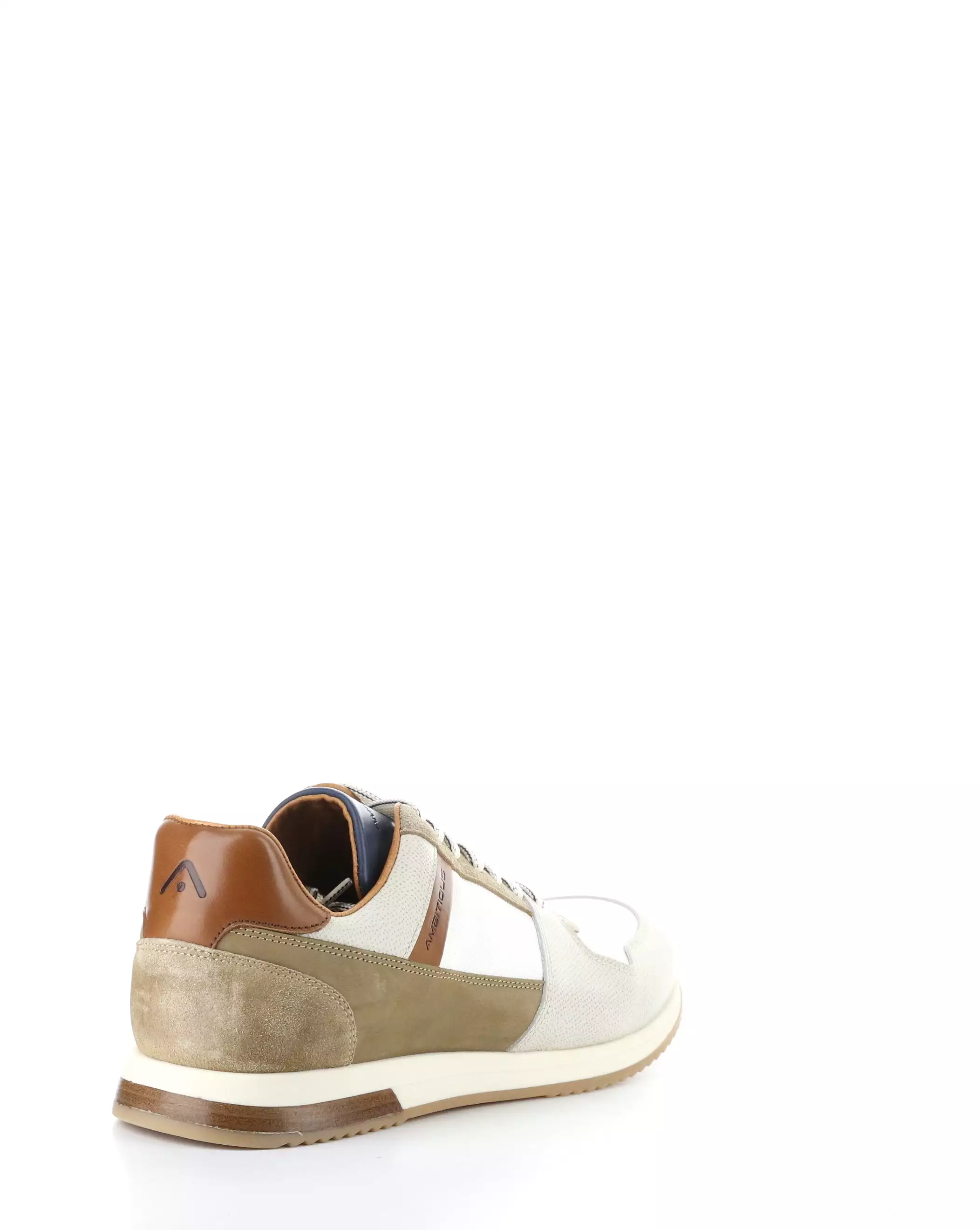 11240 GREY/OFF WHITE/CAMEL Lace-up Shoes