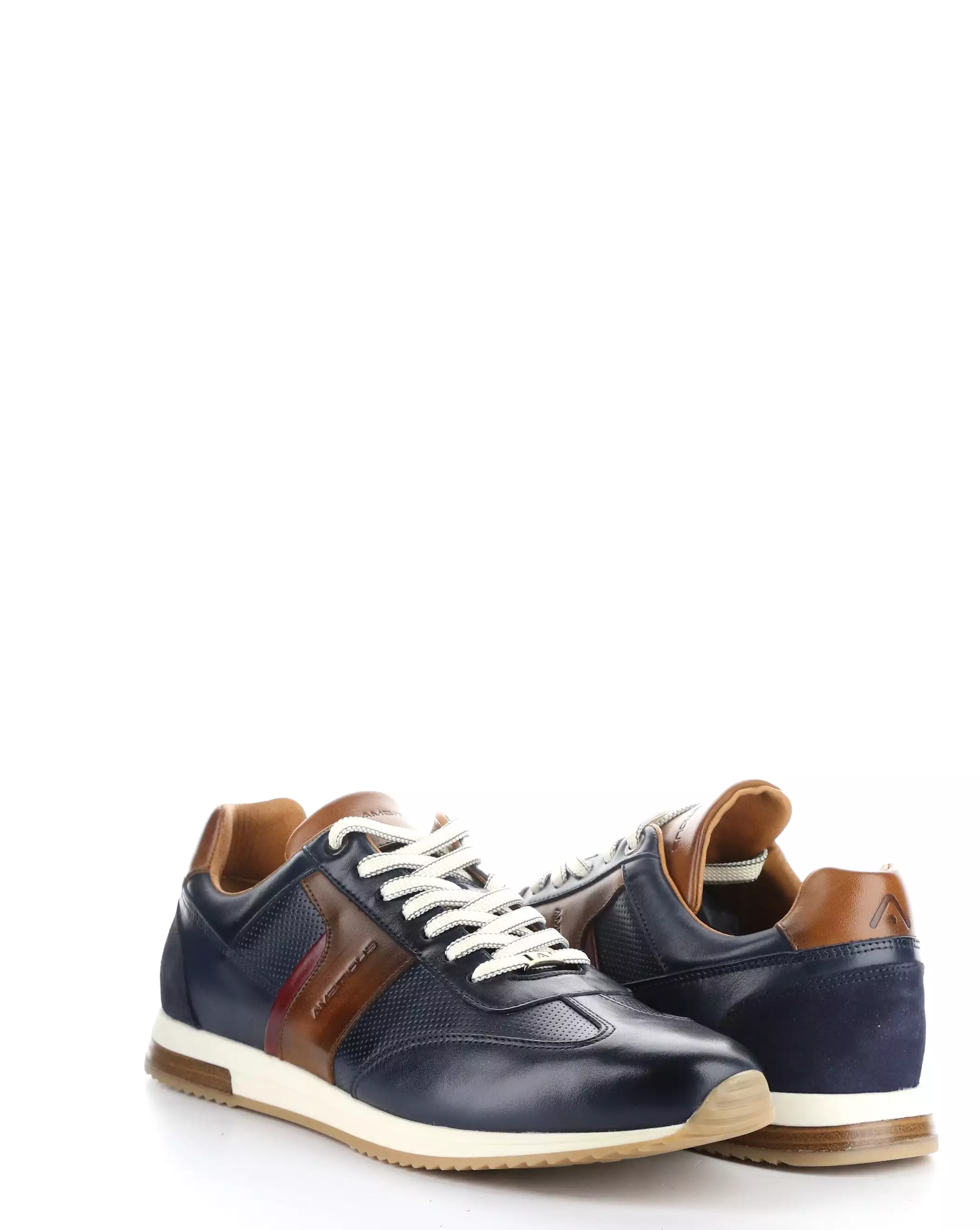 11319 NAVY Lace-up Shoes