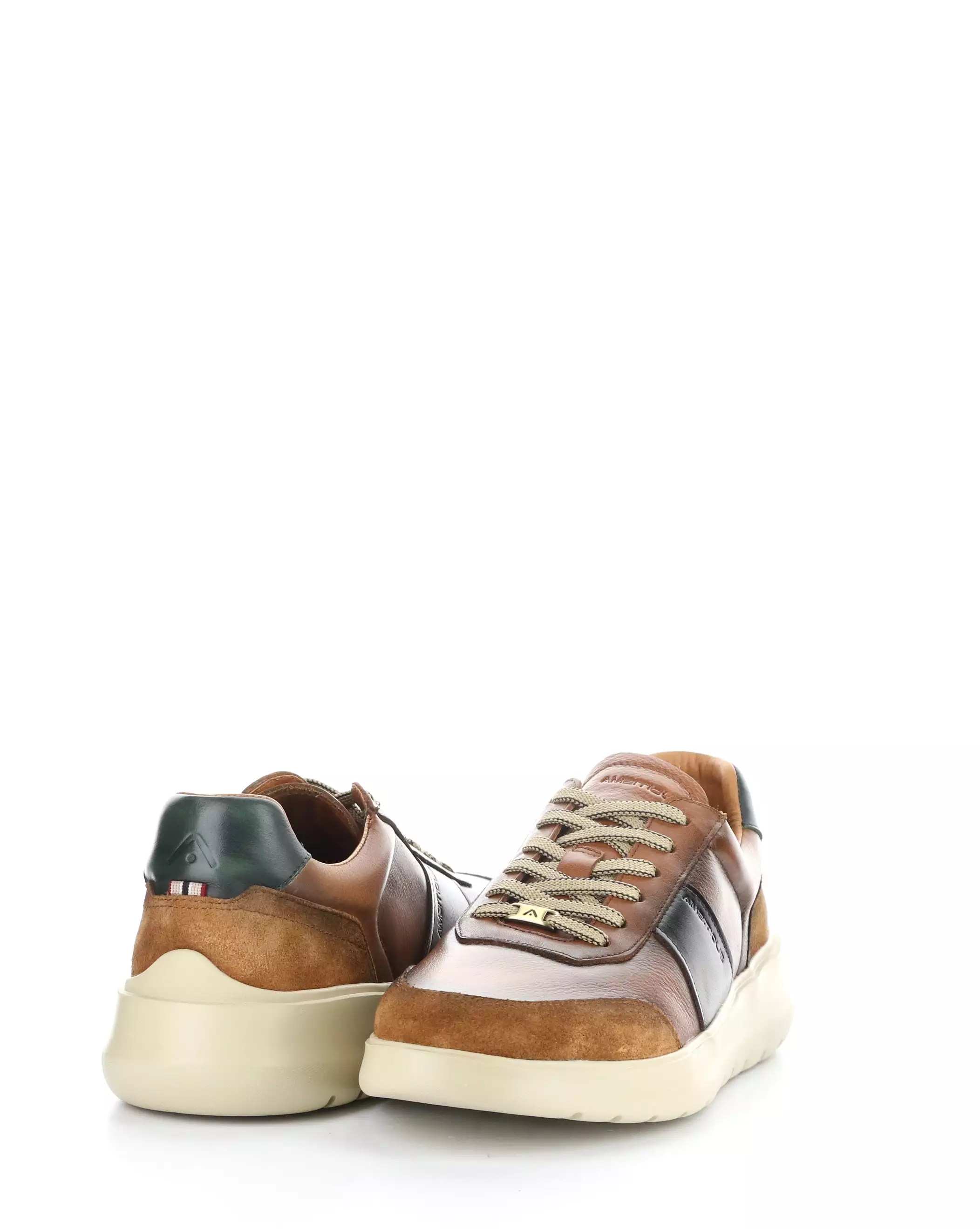 12981B COGNAC/BROWN Lace-up Shoes