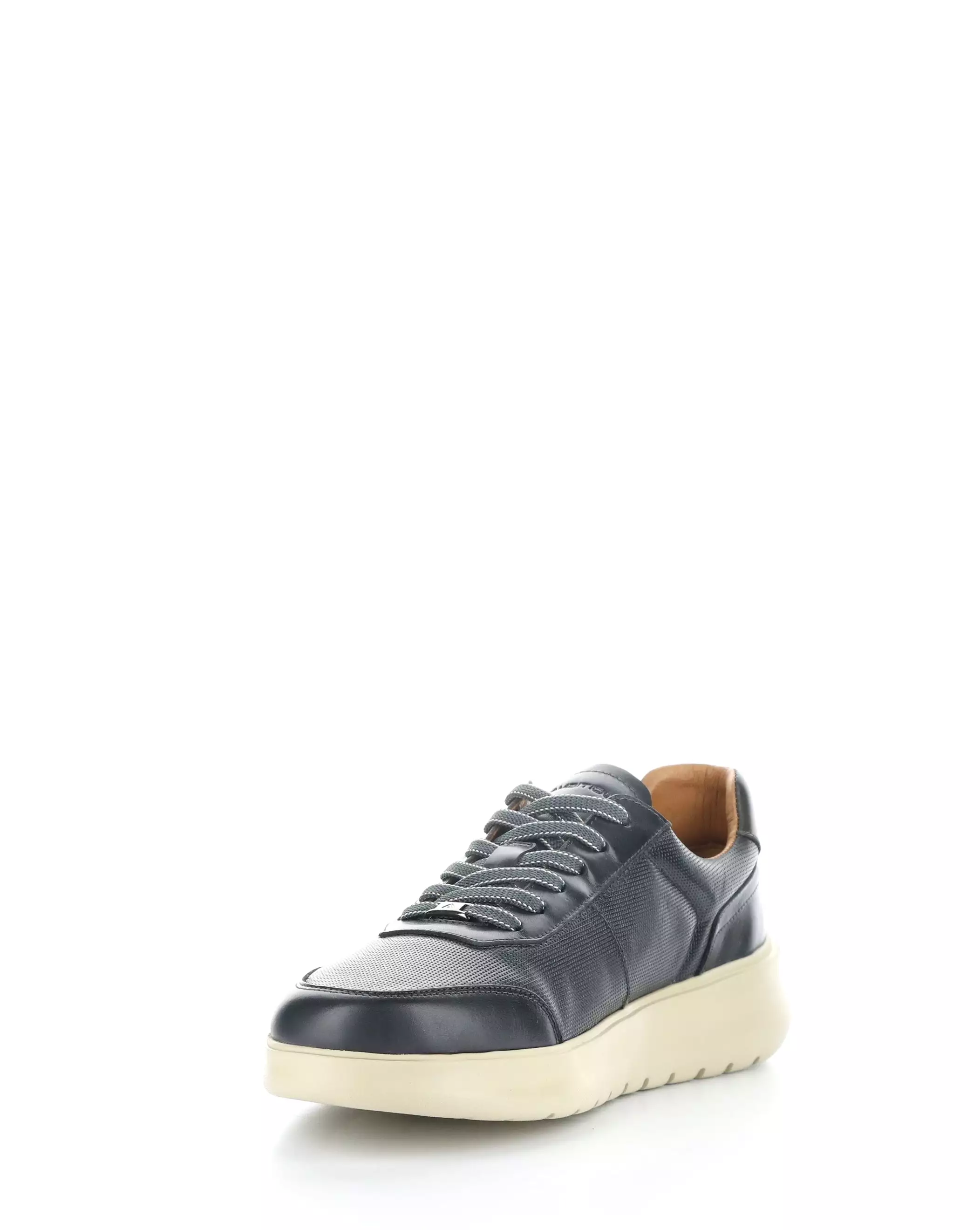 13115 ANTHRACITE/BROWN Lace-up Shoes