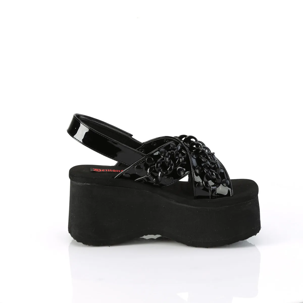 2 Inch Platform FUNN-12 Black Patent