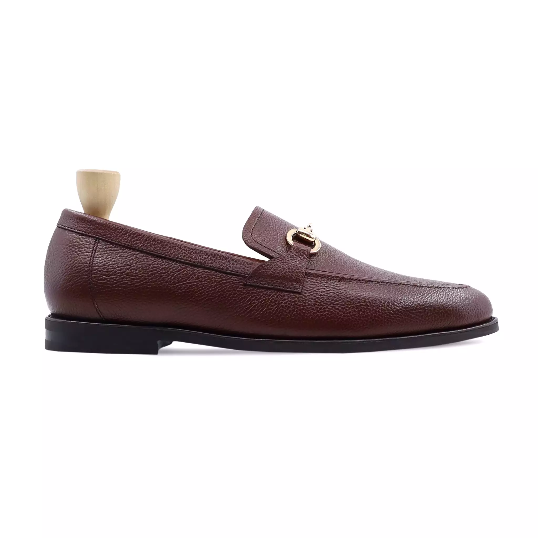 ABADA - OXBLOOD PEBBLE GRAIN LOAFER