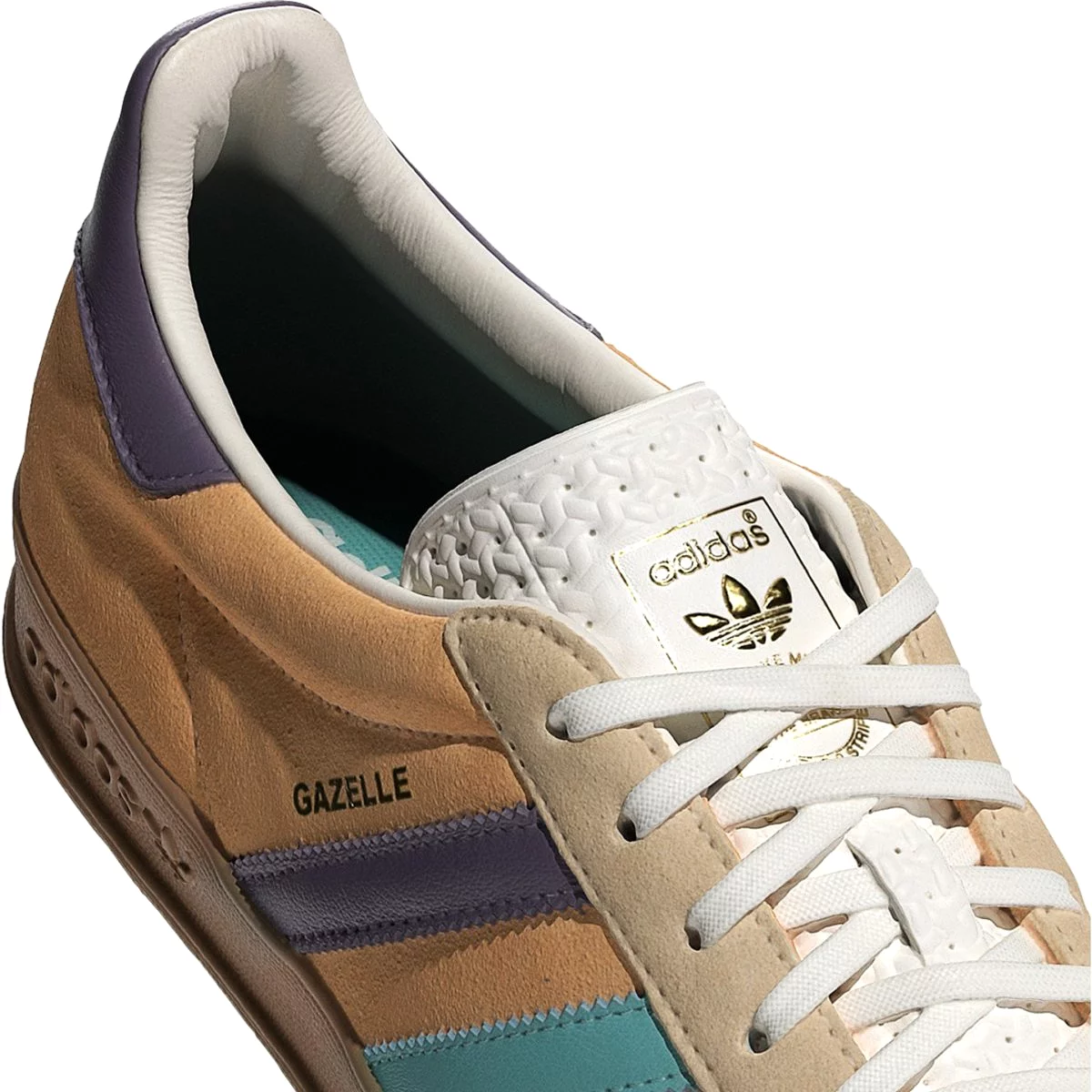 Adidas Gazelle Indoor Glow Orange F19/Shadow Violet/Off White