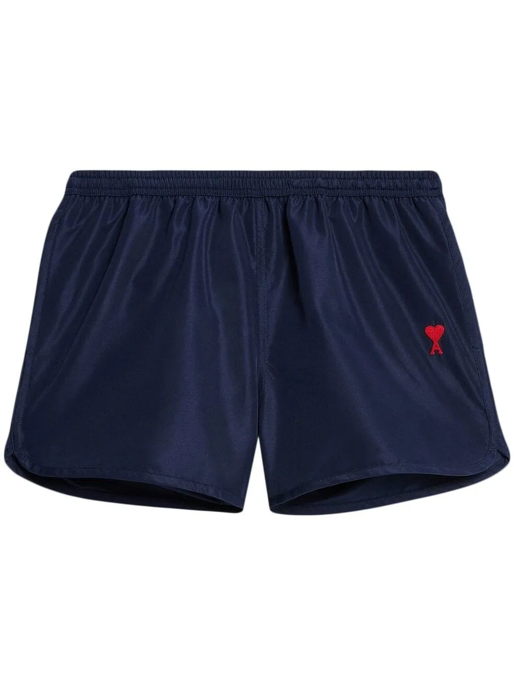 AMI Paris Short de bain Marine logo brodé