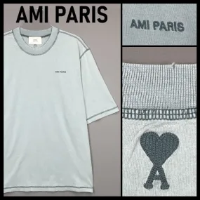 AMI PARIS  |Street Style Logo Designers T-Shirts