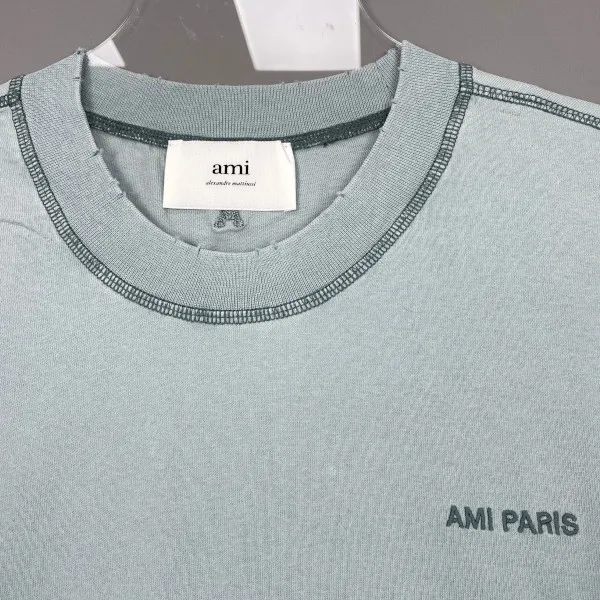 AMI PARIS  |Street Style Logo Designers T-Shirts