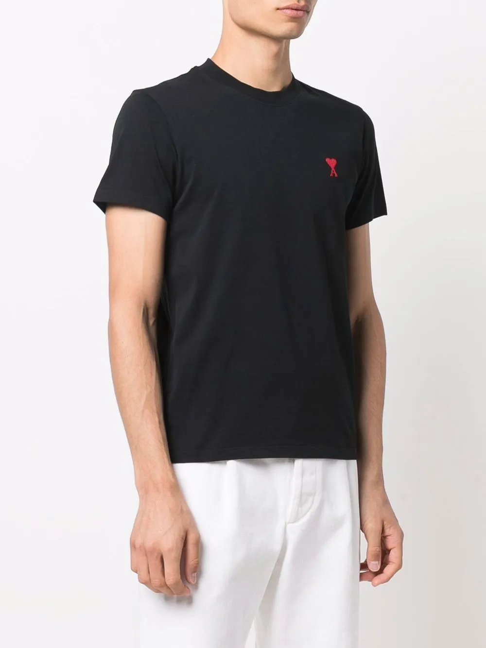 Ami Paris T Shirts And Polos Black