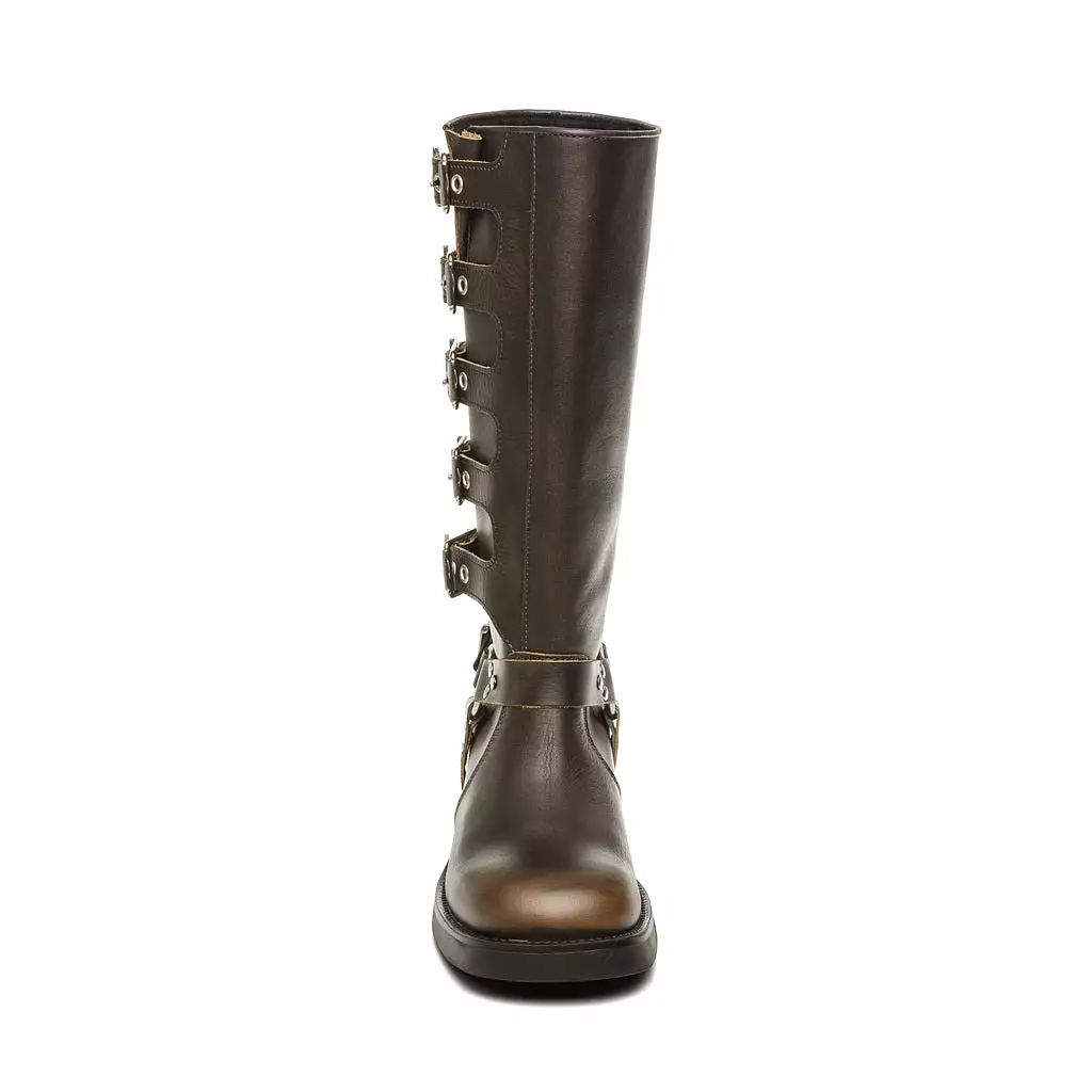 Battle Boot BROWN LEATHER