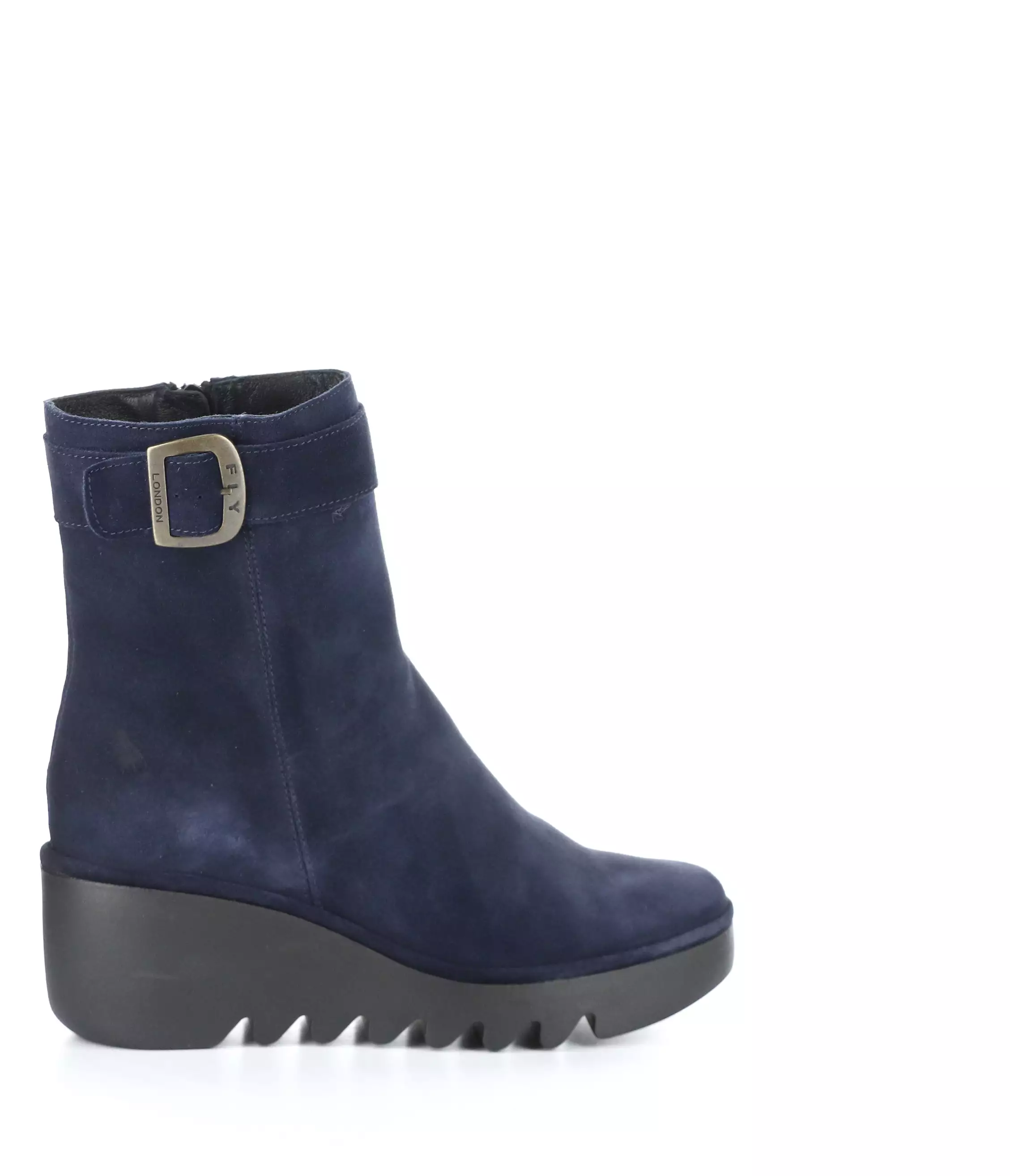 BEPP396FLY 003 NAVY Round Toe Boots