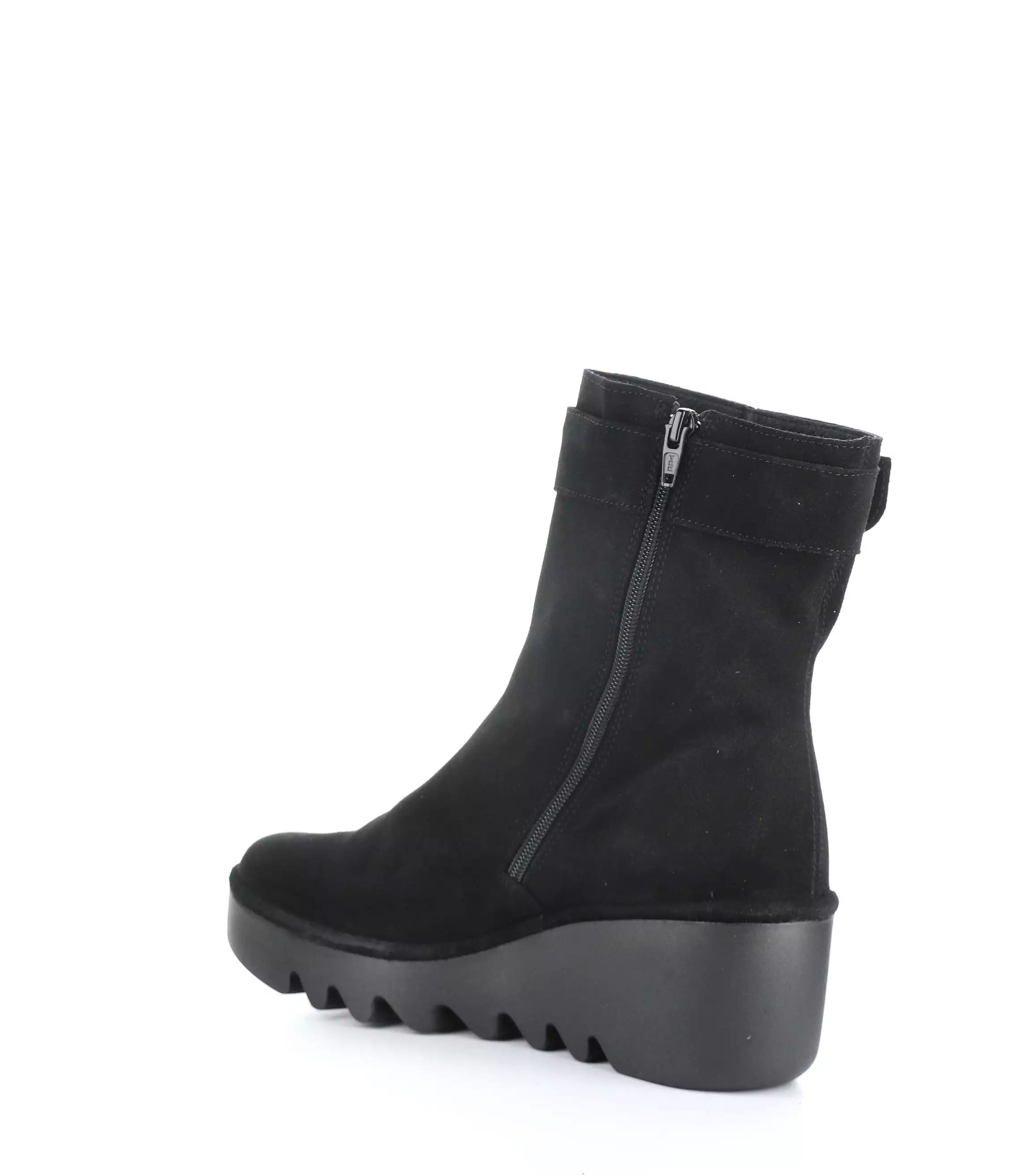 BEPP396FLY 005 BLACK Round Toe Boots