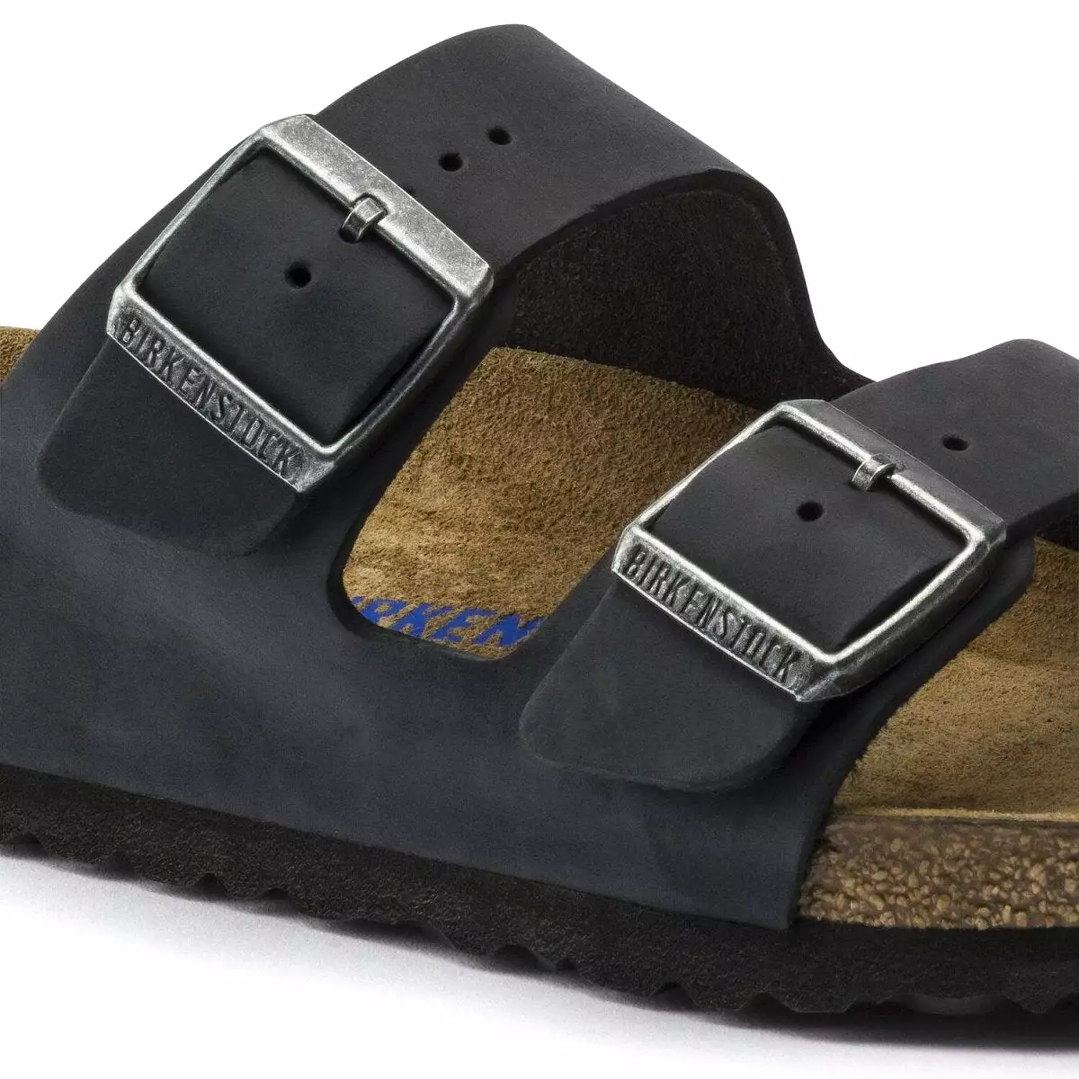 Birkenstock Arizona Soft Footbed - Black Oiled Leather