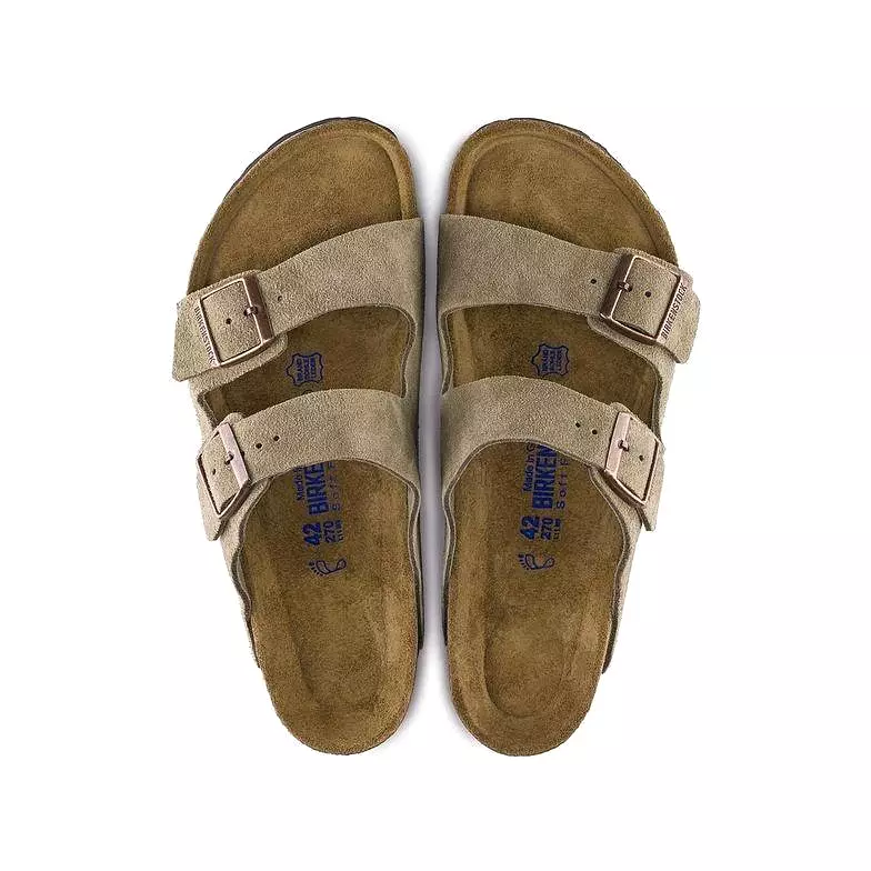 Birkenstock Arizona Soft Footbed - Taupe Suede