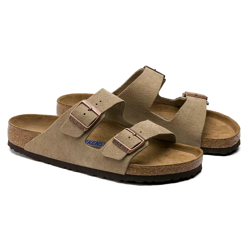 Birkenstock Arizona Soft Footbed - Taupe Suede