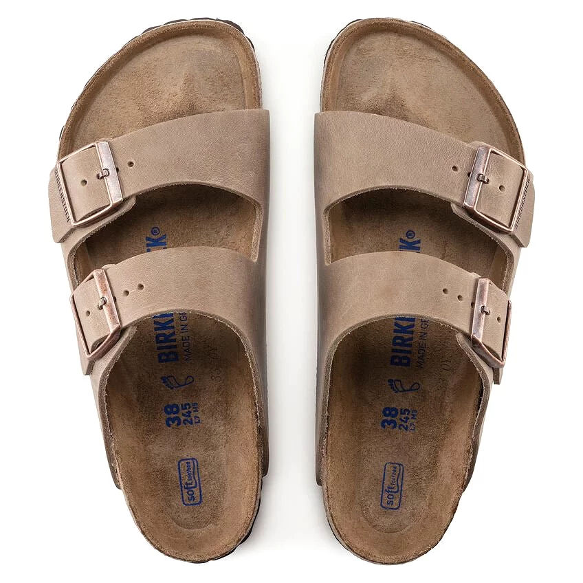 Birkenstock Arizona Soft Footbed - Tobacco Oiled Leather