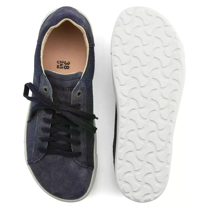 Birkenstock Men's Bend Low Canvas/Suede (Midnight Blue - Regular Fit)