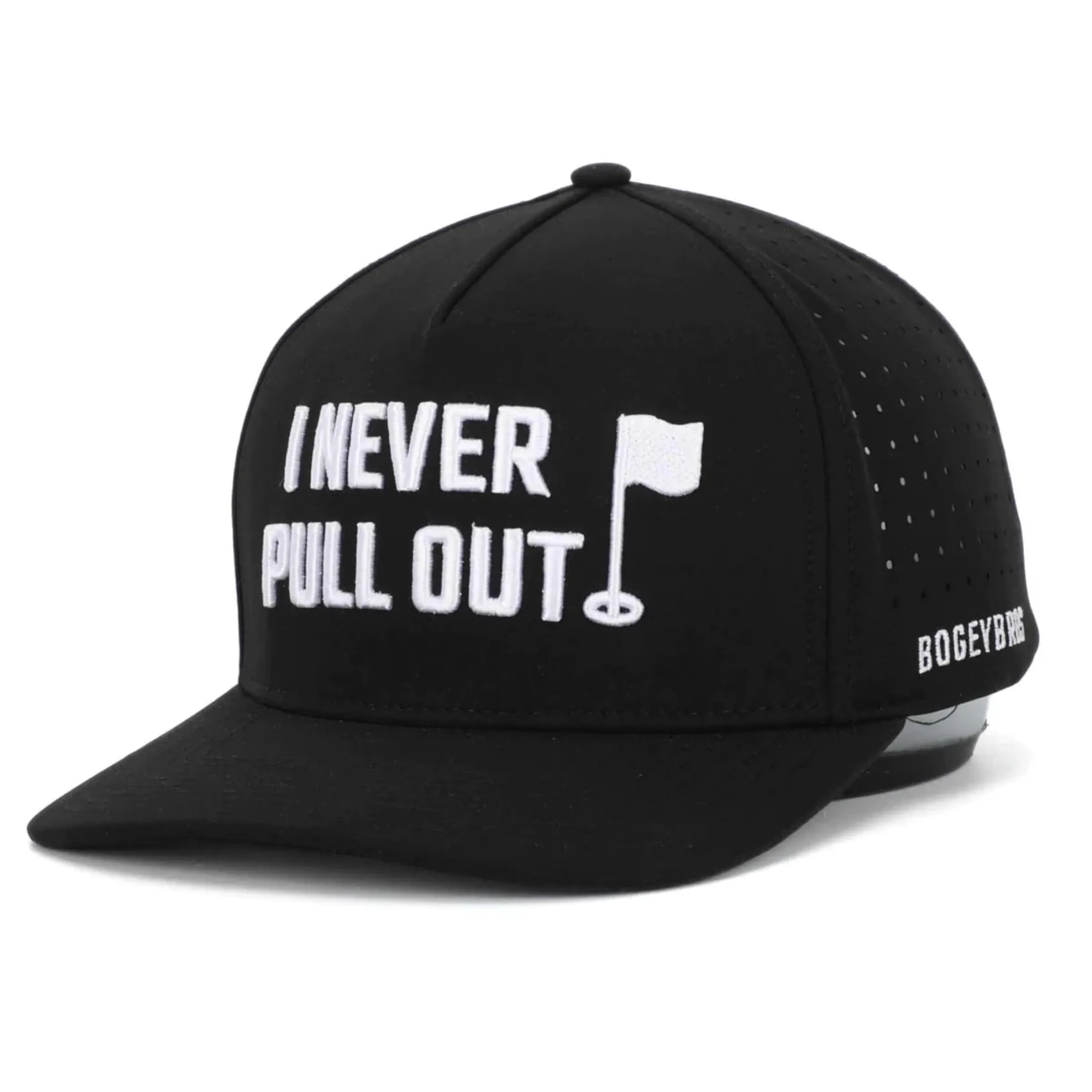 BOGEY BROS GOLF HAT - NEVER PULL OUT