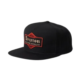 Brixton Ashfield MP Snapback - Black