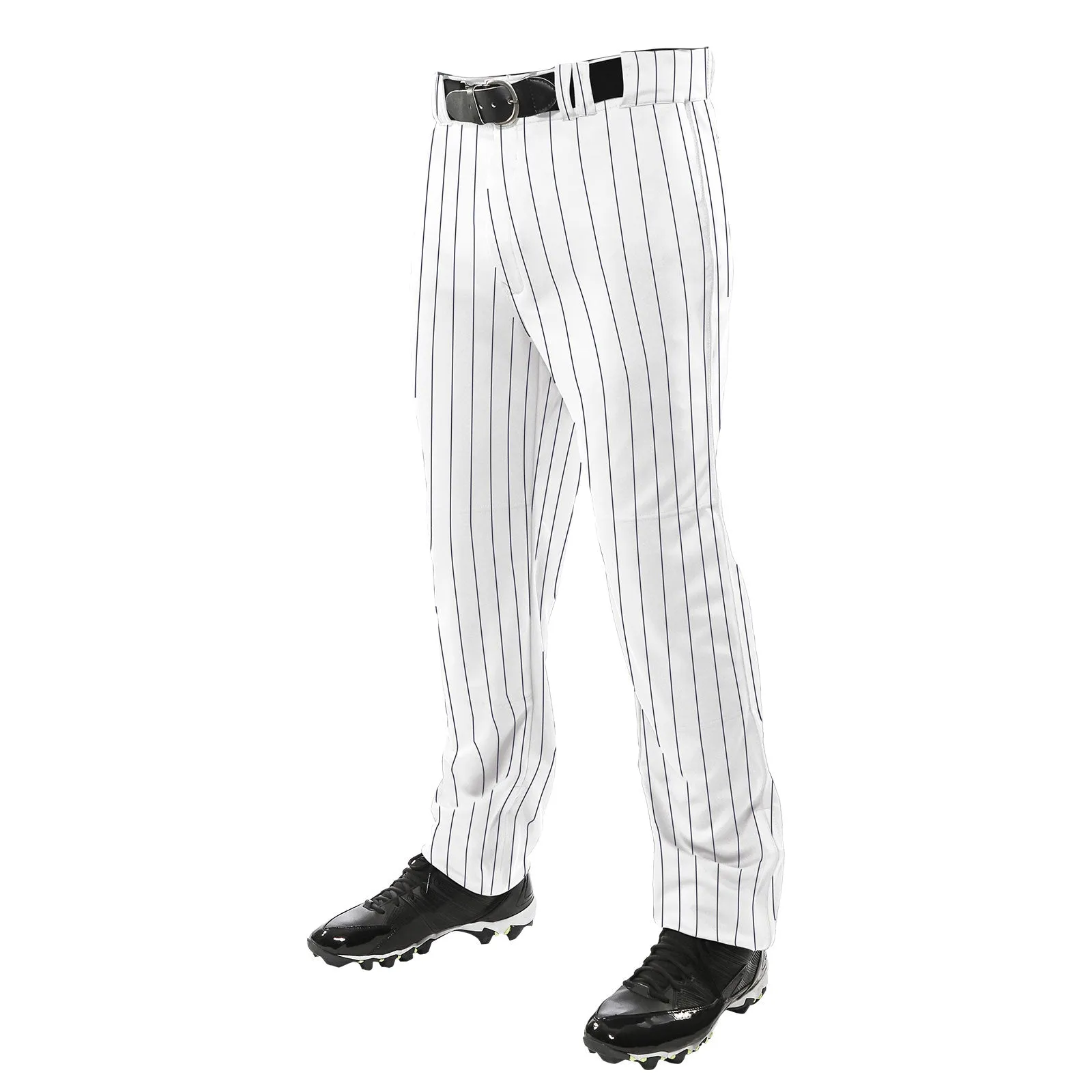 Champro Adult Triple Crown Pinstripe Open Bottom Baseball Pants: BPPINA