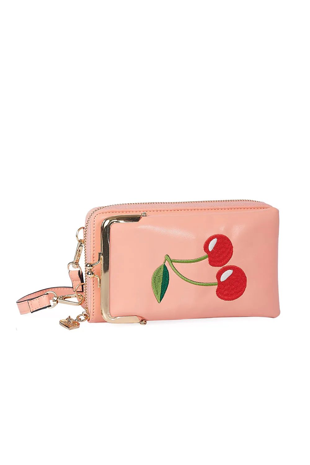 CHERRY PIE CROSS BODY PHONE BAG