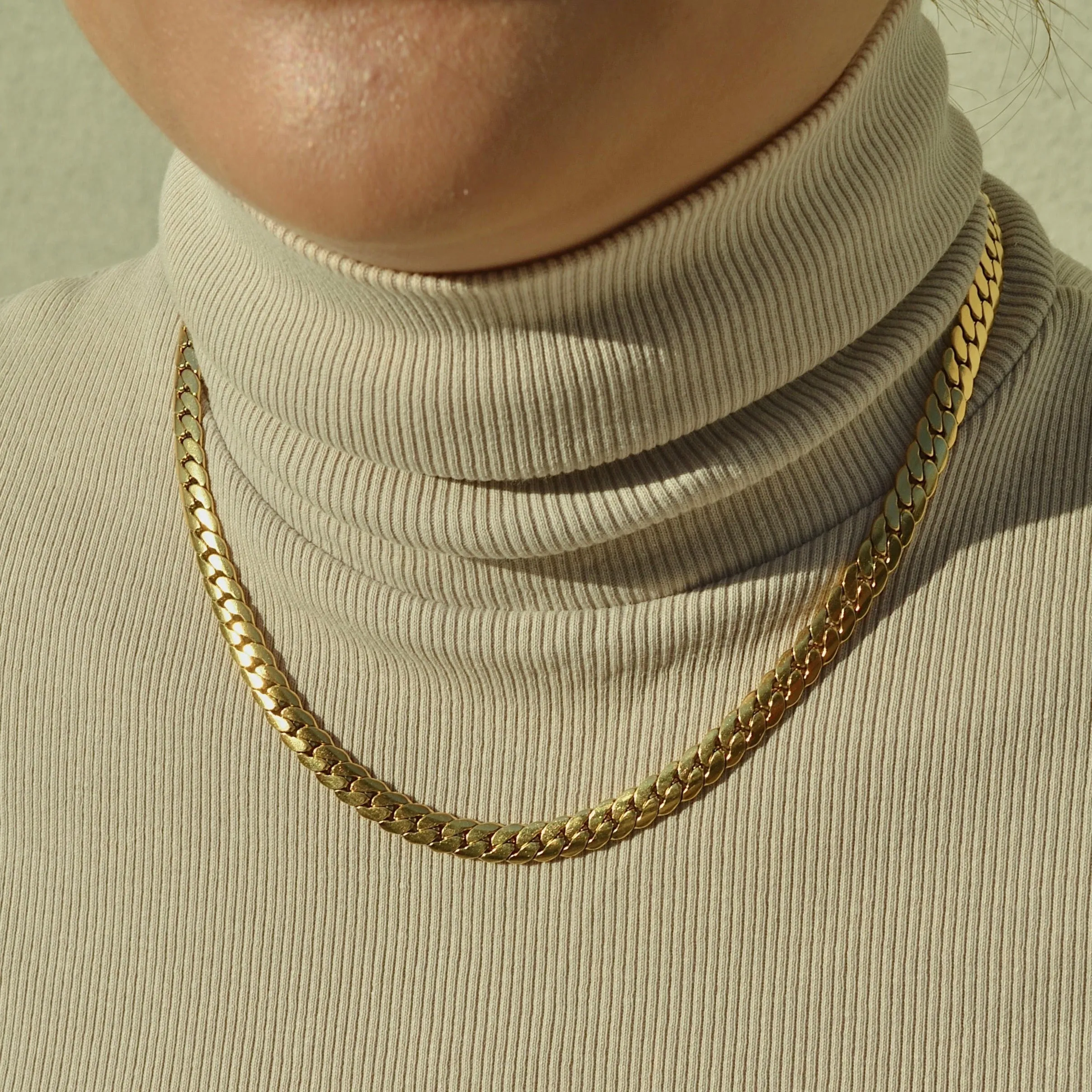 CHUNKY HERRINGBONE CHAIN