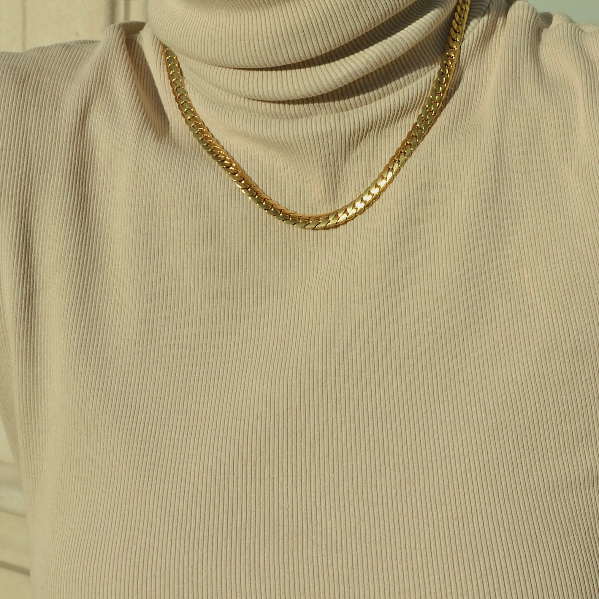 CHUNKY HERRINGBONE CHAIN