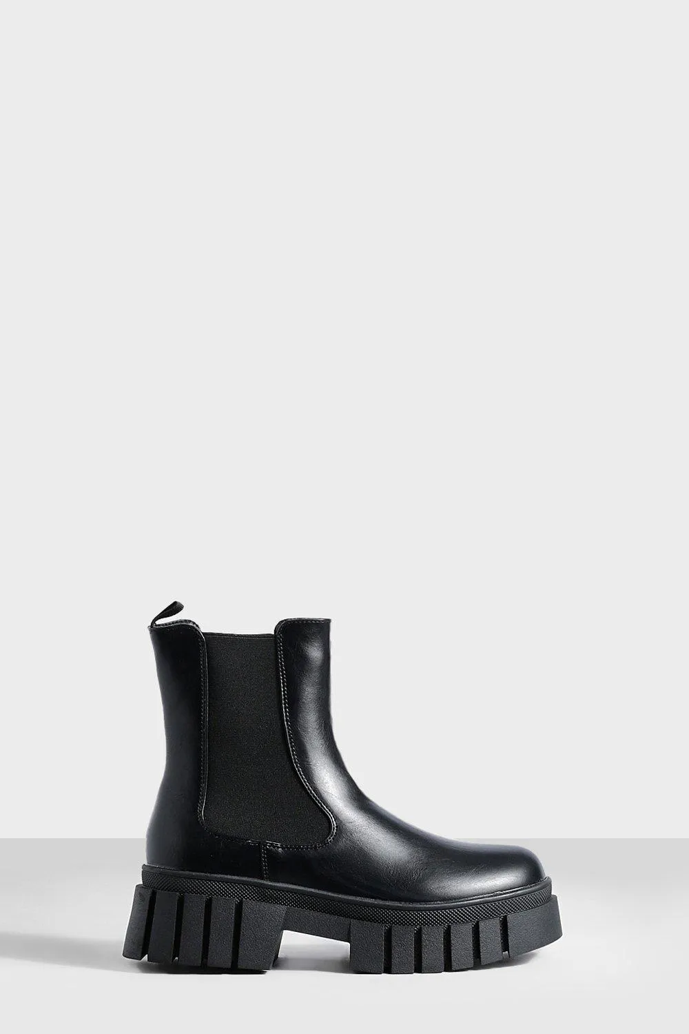 Chunky Lug Sole Chelsea Boots