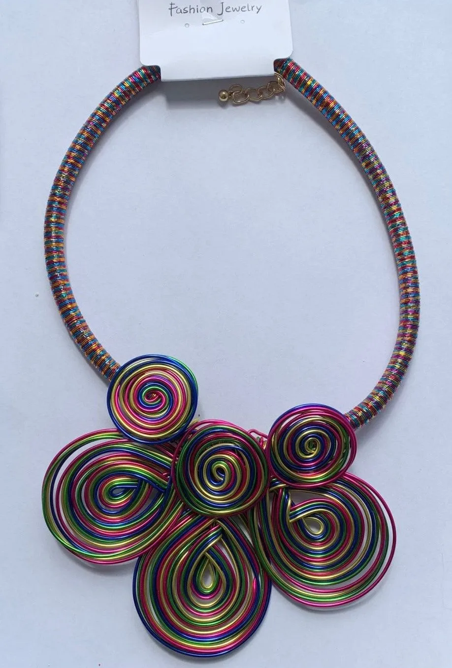 Chunky Swirl Necklace