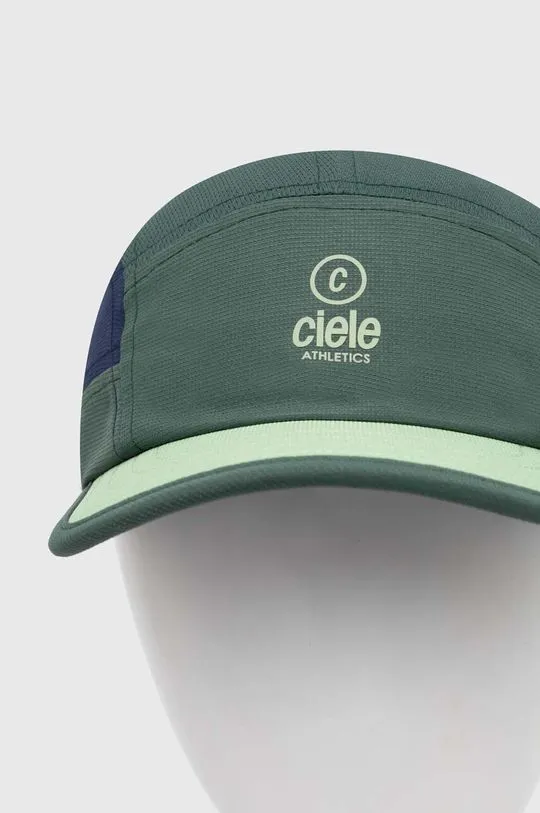 Ciele Athletics baseball cap ALZCap SC - C Plus green color with a print CLALZCSCCPB-EM001