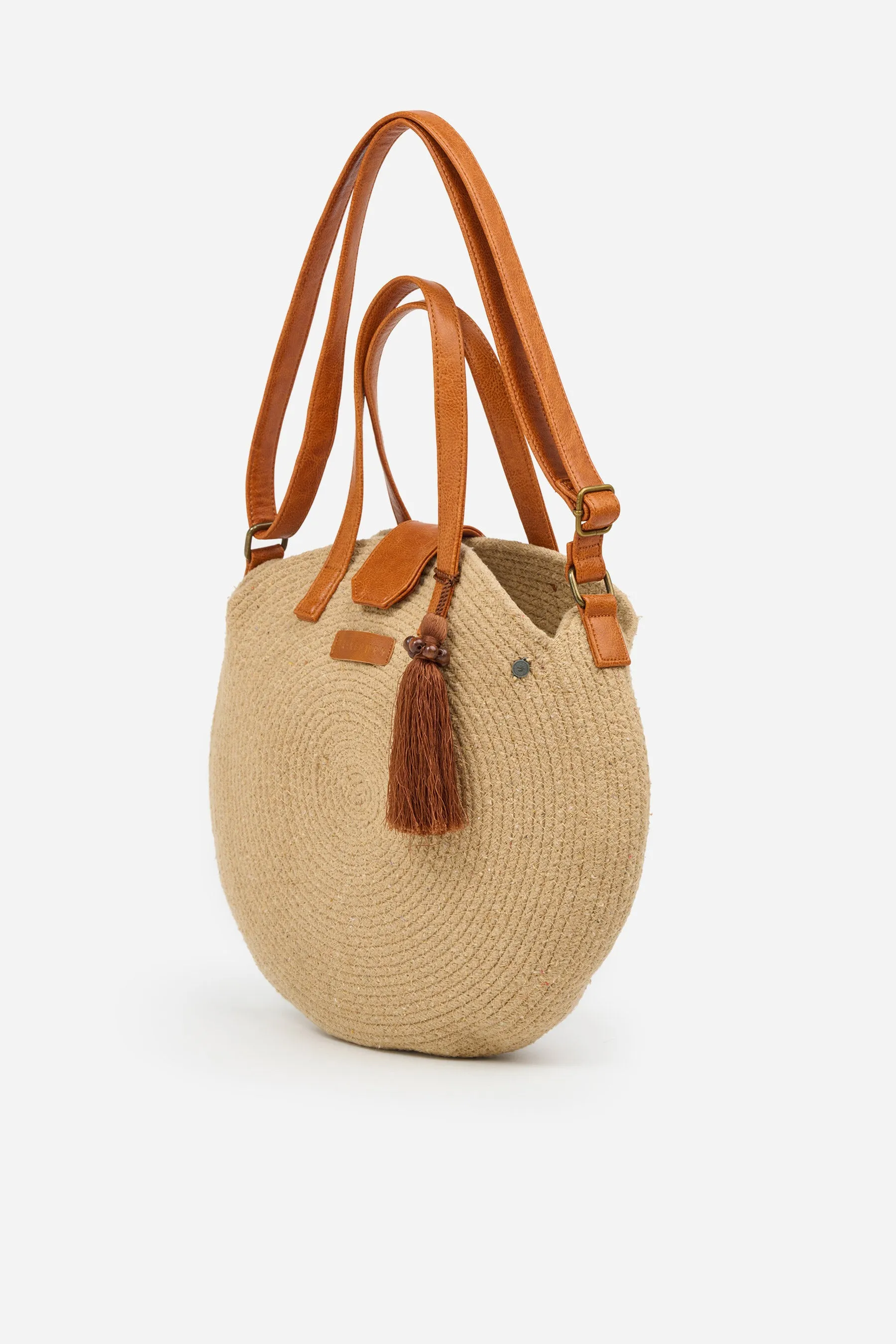 Cotton Cord Circular Bag