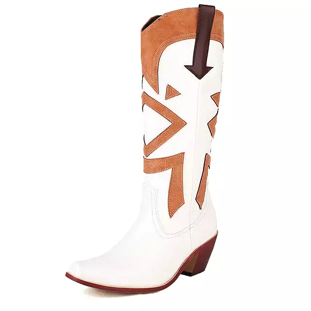 Cowgirl Boots Western Cowboy Long Winter Autumn Boots For Women 2023