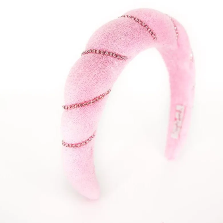 Crystallized Light Pink Spa Headband