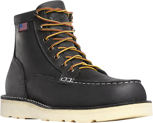 Danner Men's Black Bull Run Moc Toe Work Boot