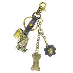 Dog Metal Charming Key Chain