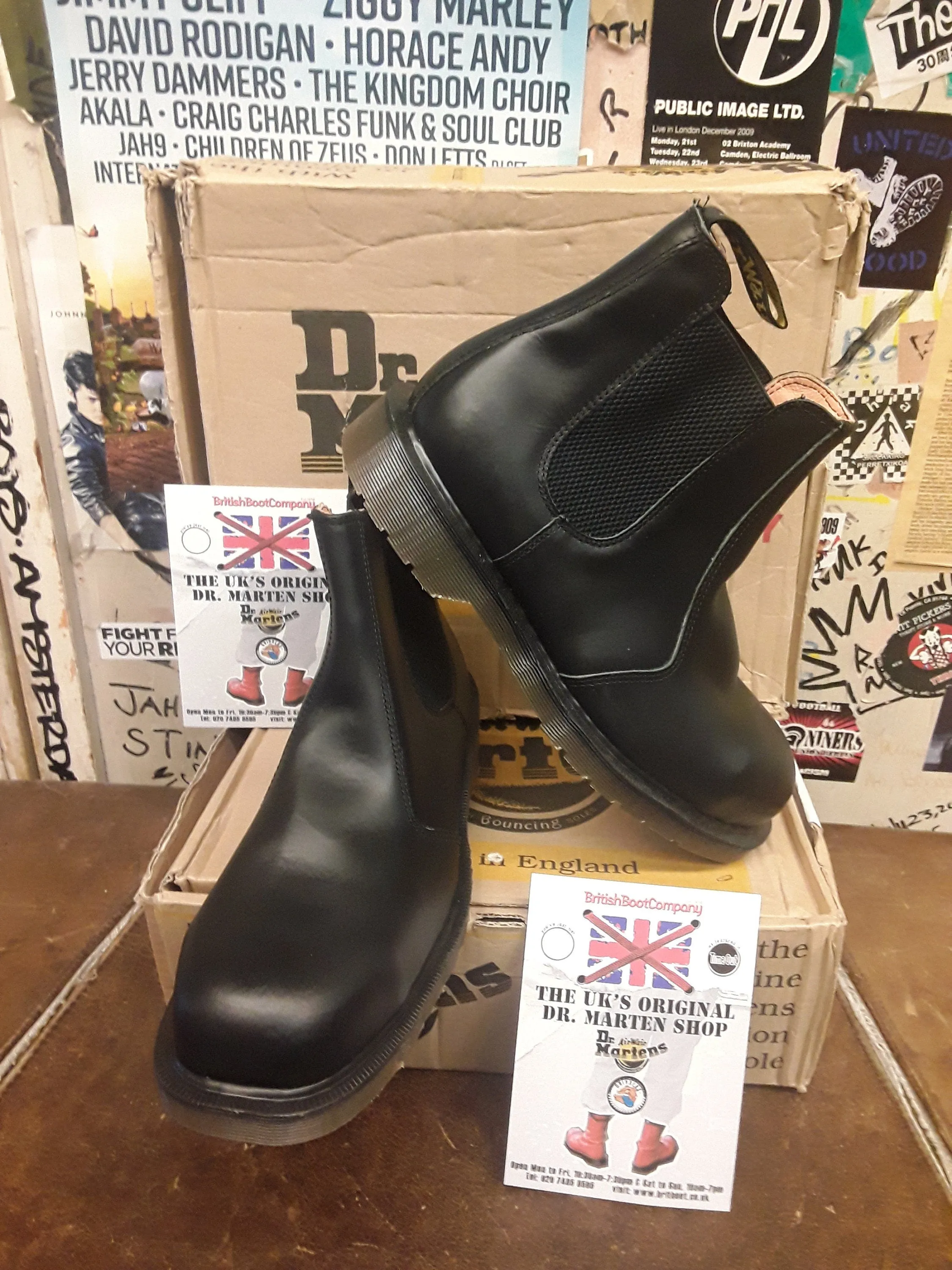 Dr Martens 2028 Made in England Steel Chelsea Boot Size 7