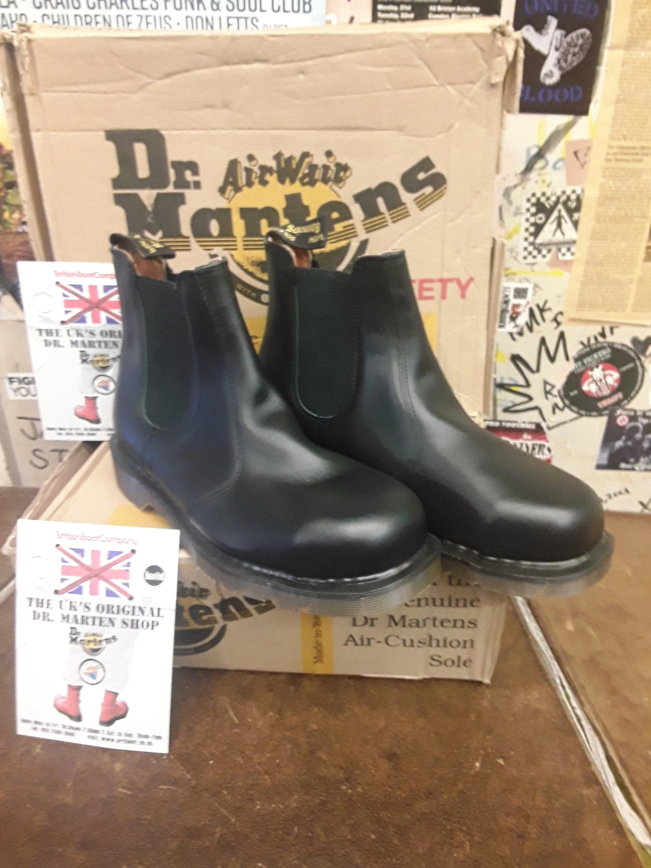 Dr Martens 2028 Made in England Steel Chelsea Boot Size 7