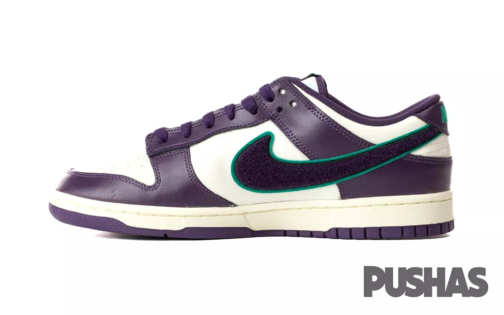 Dunk Low Chenille Swoosh 'Sail Grand Purple' (2022)