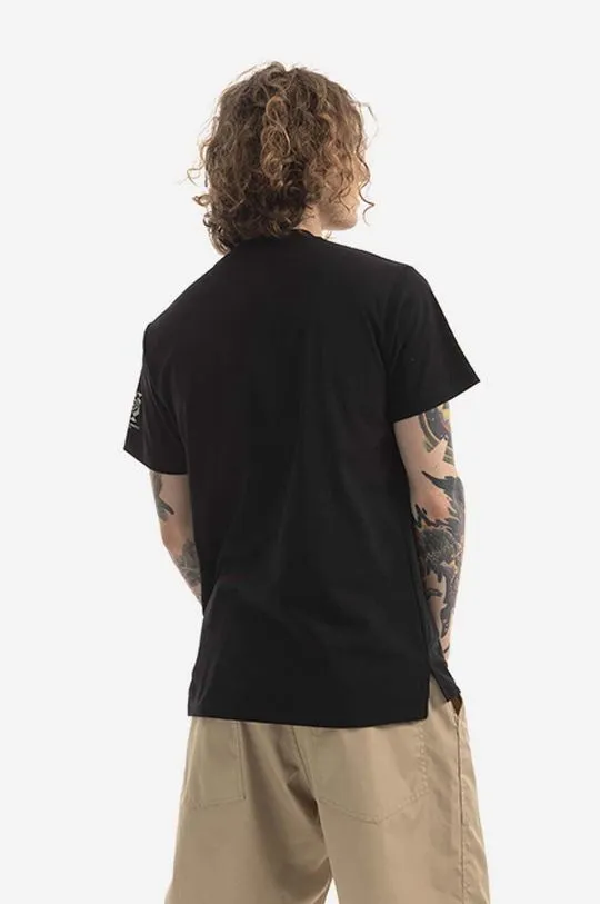 Engineered Garments cotton t-shirt black color