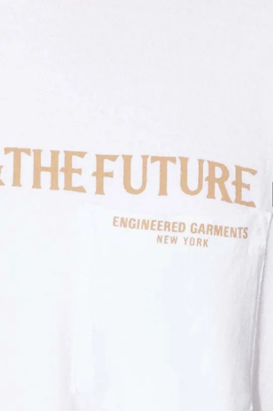 Engineered Garments cotton t-shirt white color