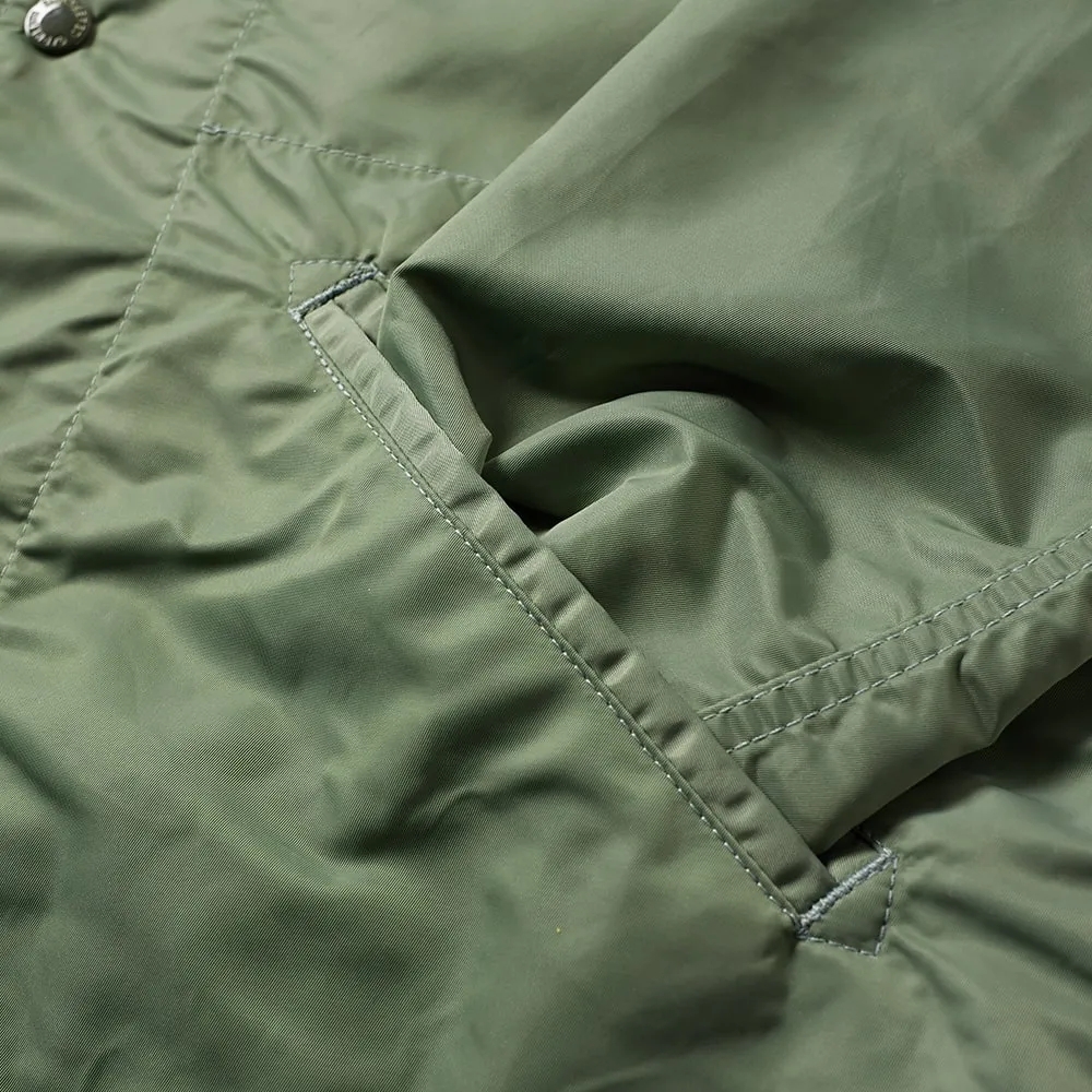 Engineered Garments Ground JacketOlive Flight Sateen