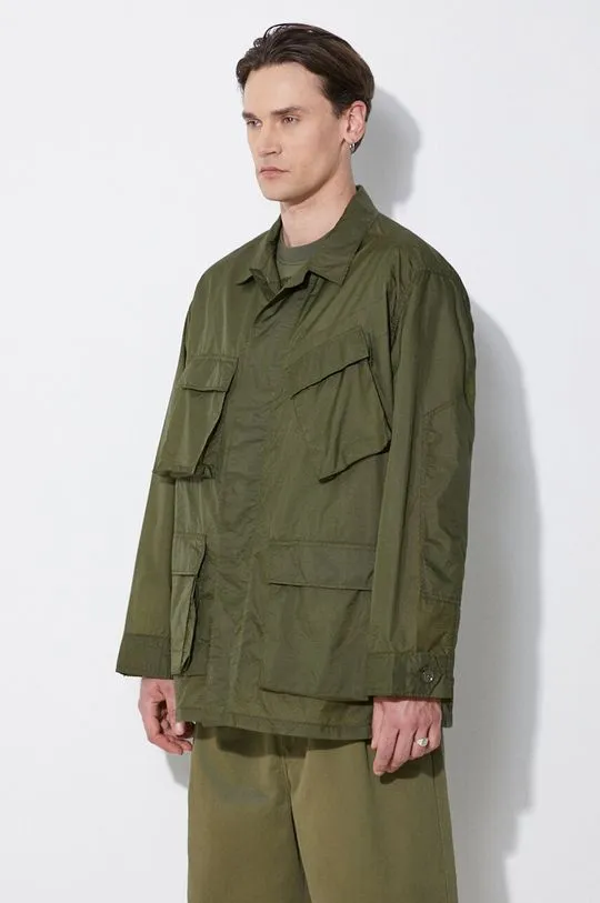 Engineered Garments jacket BDU Jacket men's green color OR177.KD001