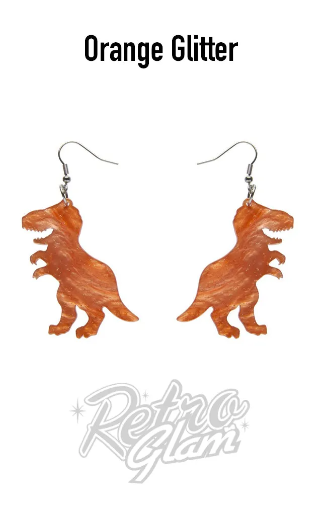 Erstwilder Dinosauria Essentials Tyrannosaurus Drop Earrings - Assorted Colours