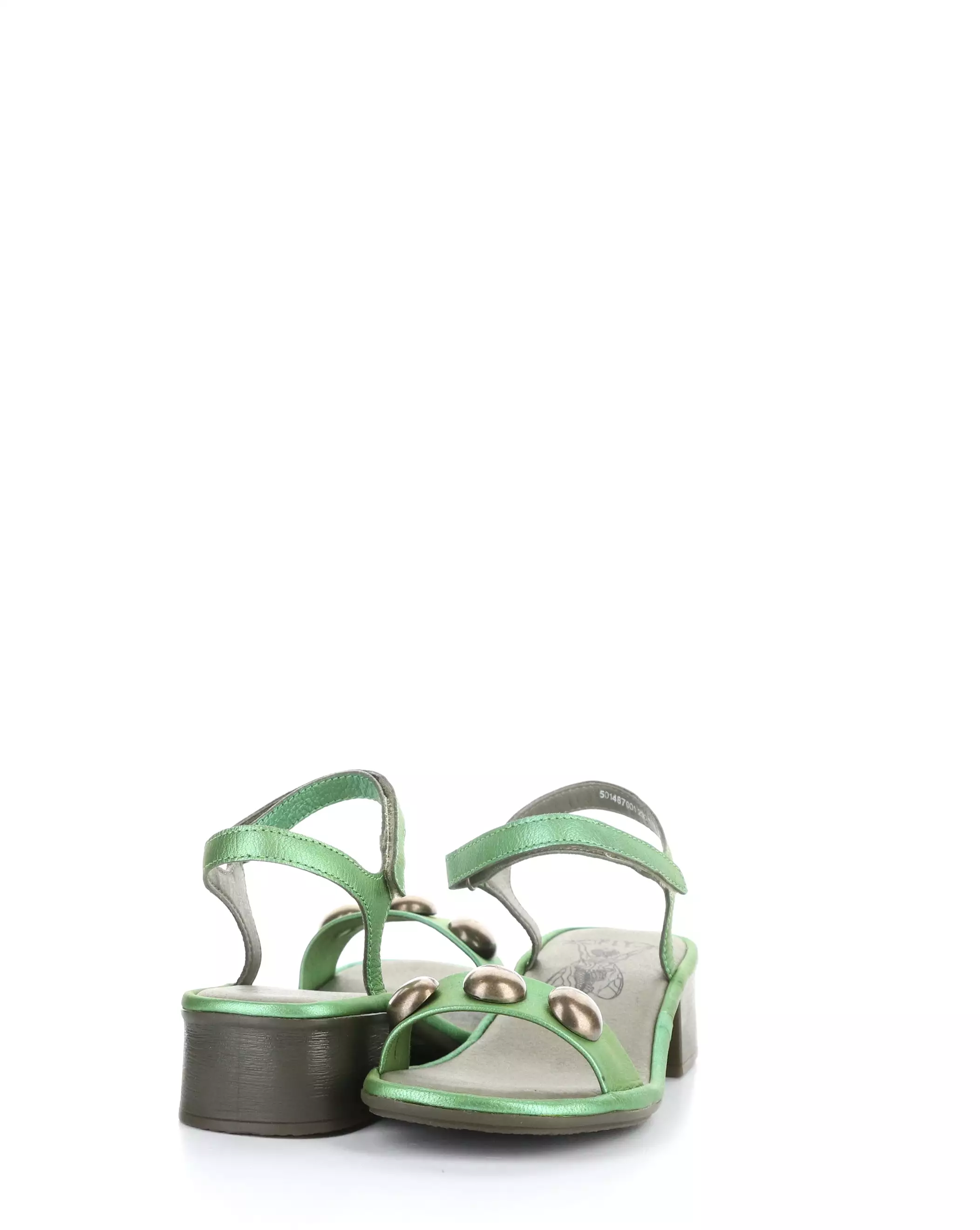 EXIE487FLY 001 GREEN Velcro Sandals