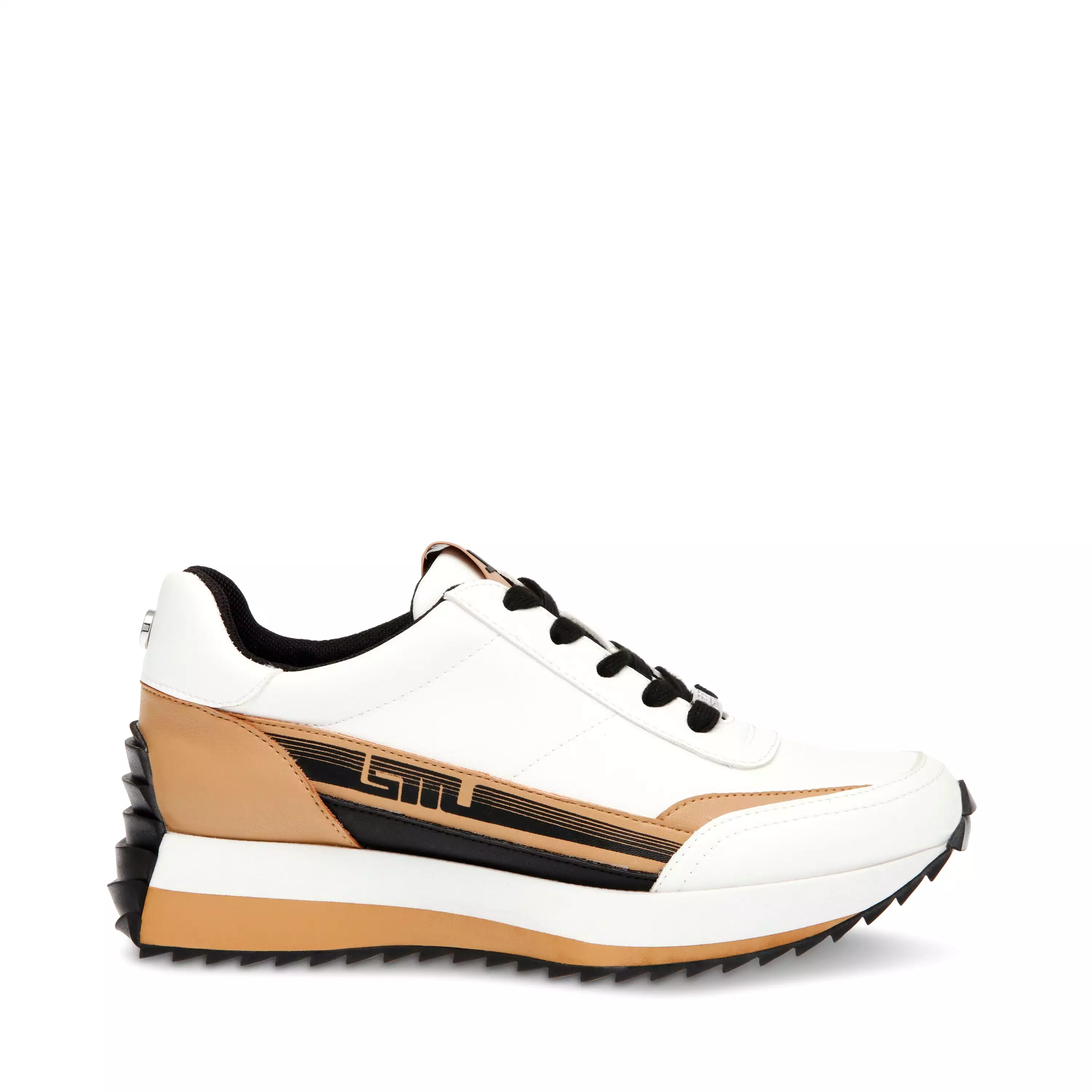 Fast Break Sneaker WHT/TAN