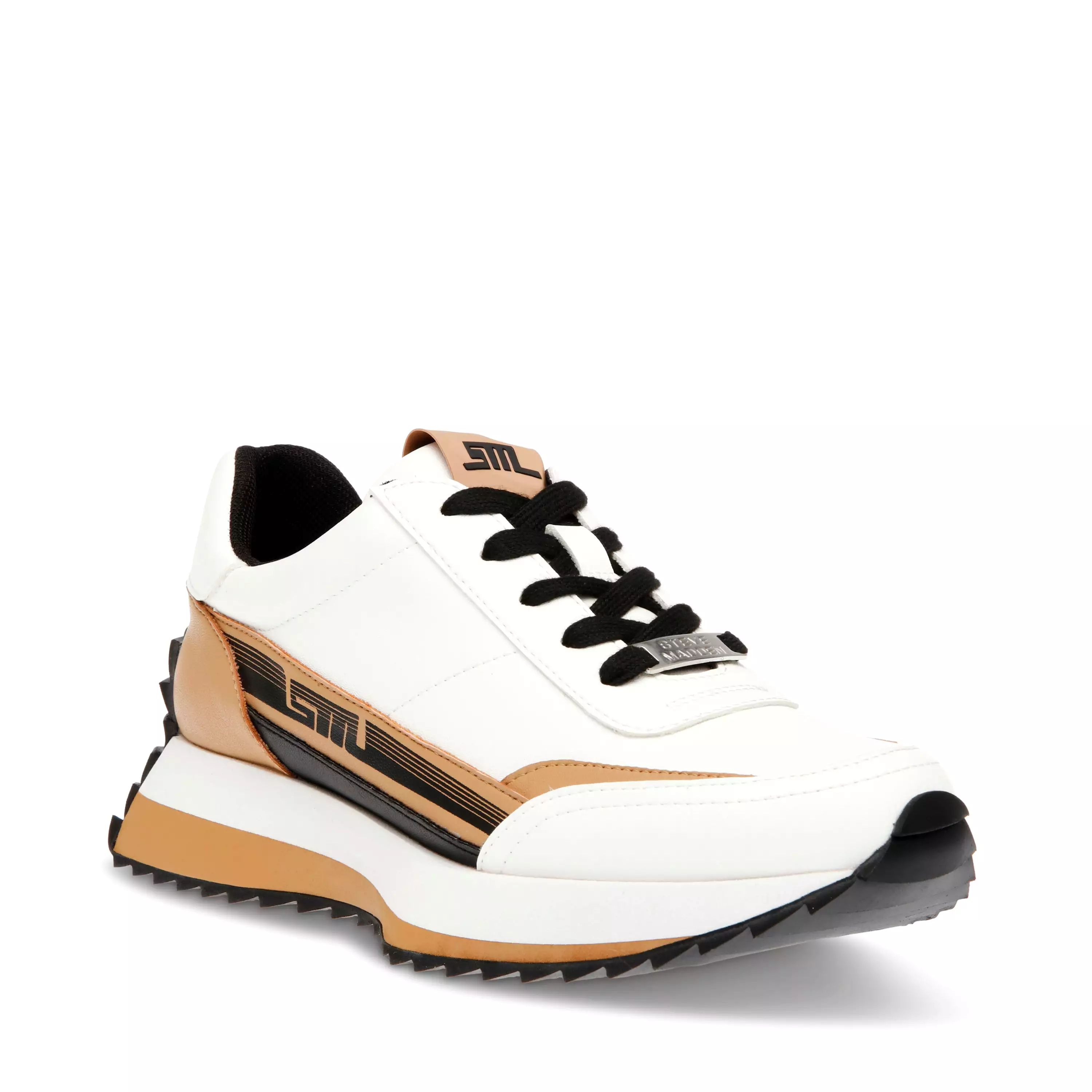 Fast Break Sneaker WHT/TAN