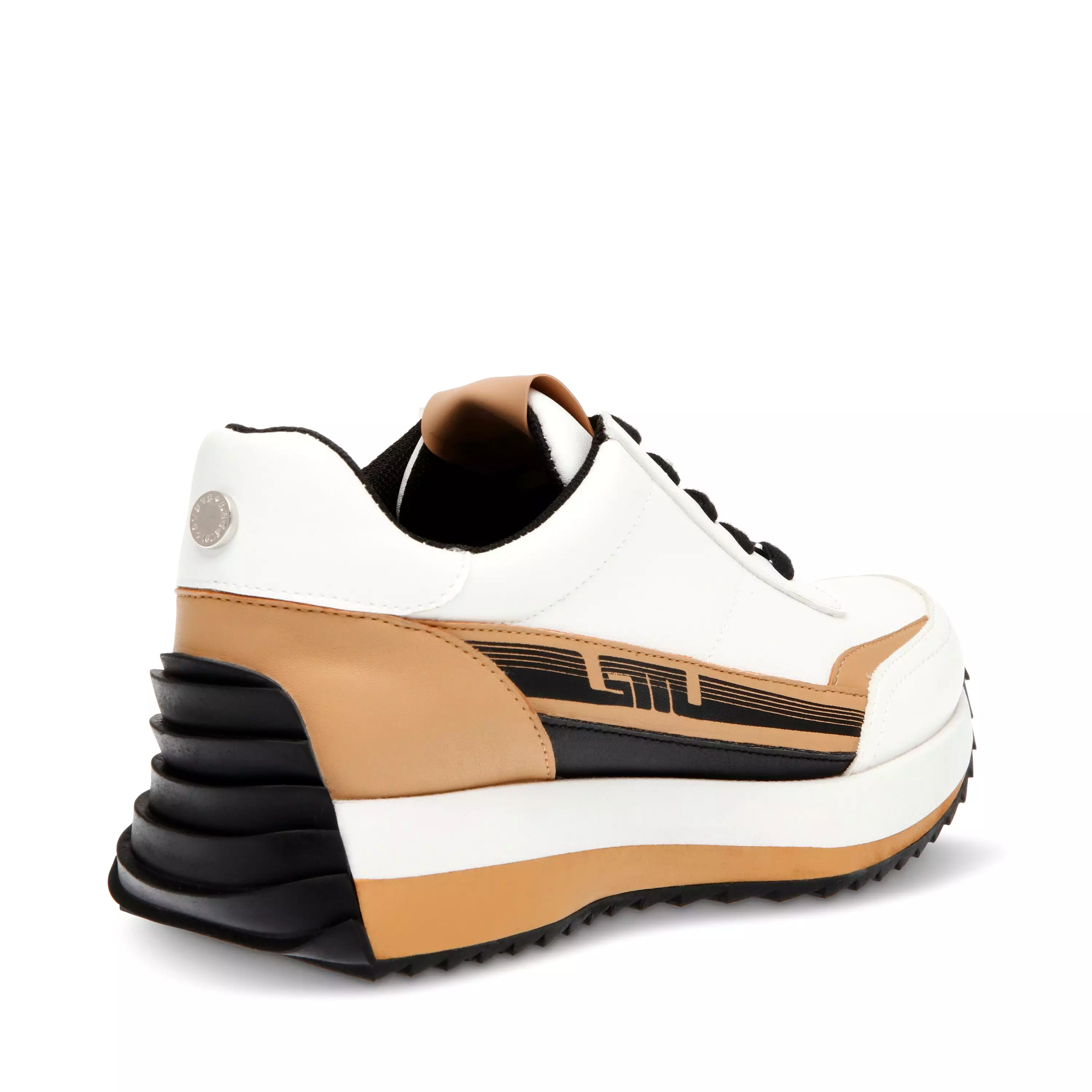 Fast Break Sneaker WHT/TAN