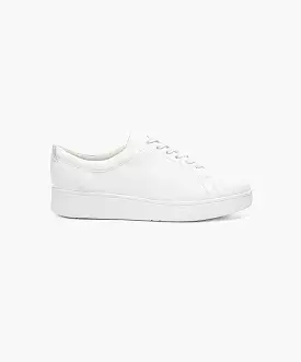 FitFlop Rally Leather Sneakers Urban White